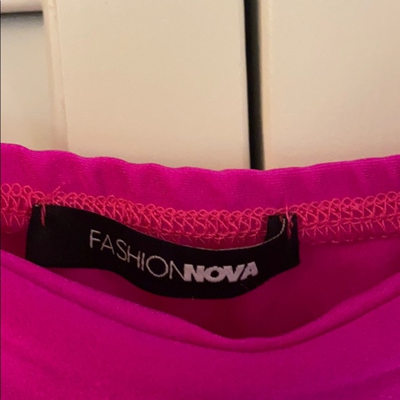Fashion Nova Dress hot pink - Picture 3 of 3